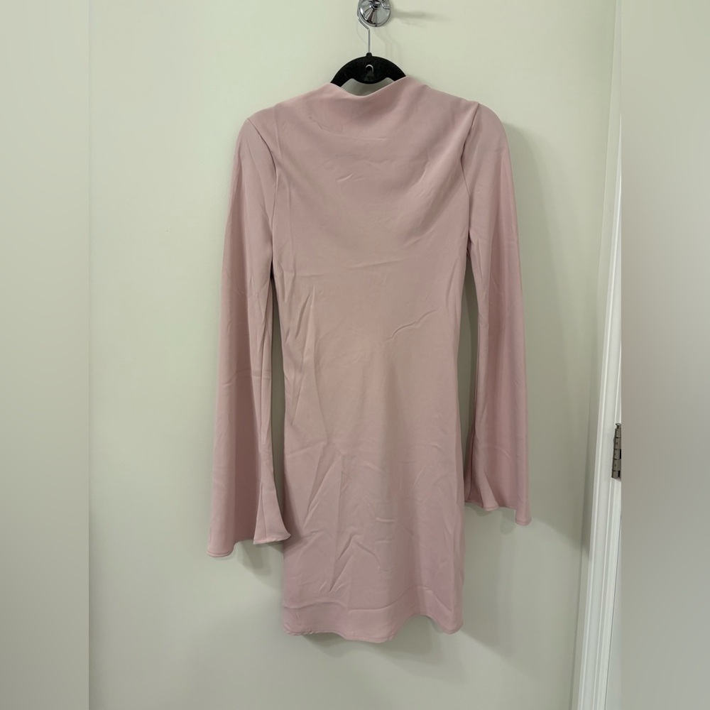 Cowl neck backless dress
